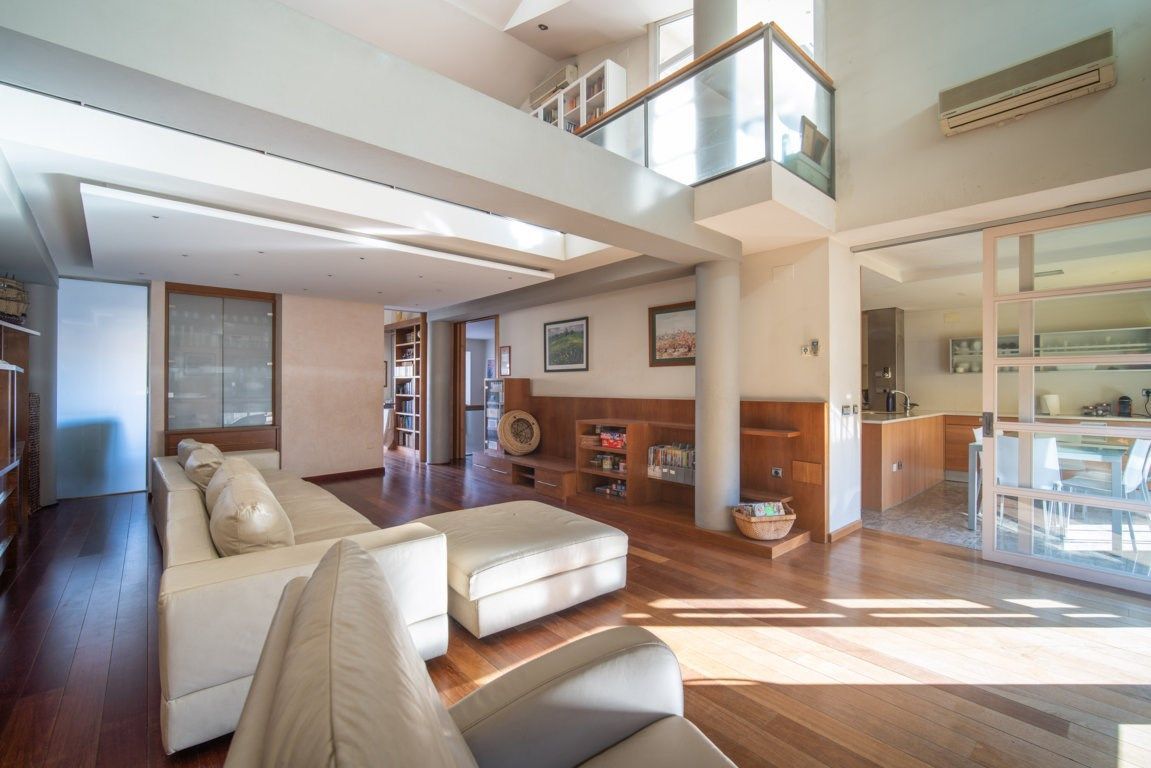 Living room of Single-family semi-detached for sale in Igualada  with Air Conditioner, Terrace and Storage room