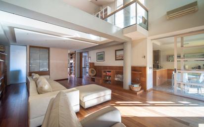 Living room of Single-family semi-detached for sale in Igualada  with Air Conditioner, Terrace and Storage room