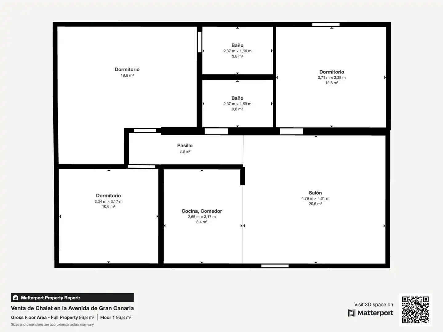 Detached homes for sale in San Bartolomé de Tirajana  with Air Conditioner, Private garden and Parquet flooring
