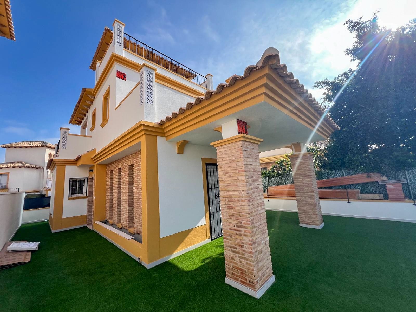 Exterior view of House or chalet to rent in Orihuela  with Air Conditioner, Heating and Private garden