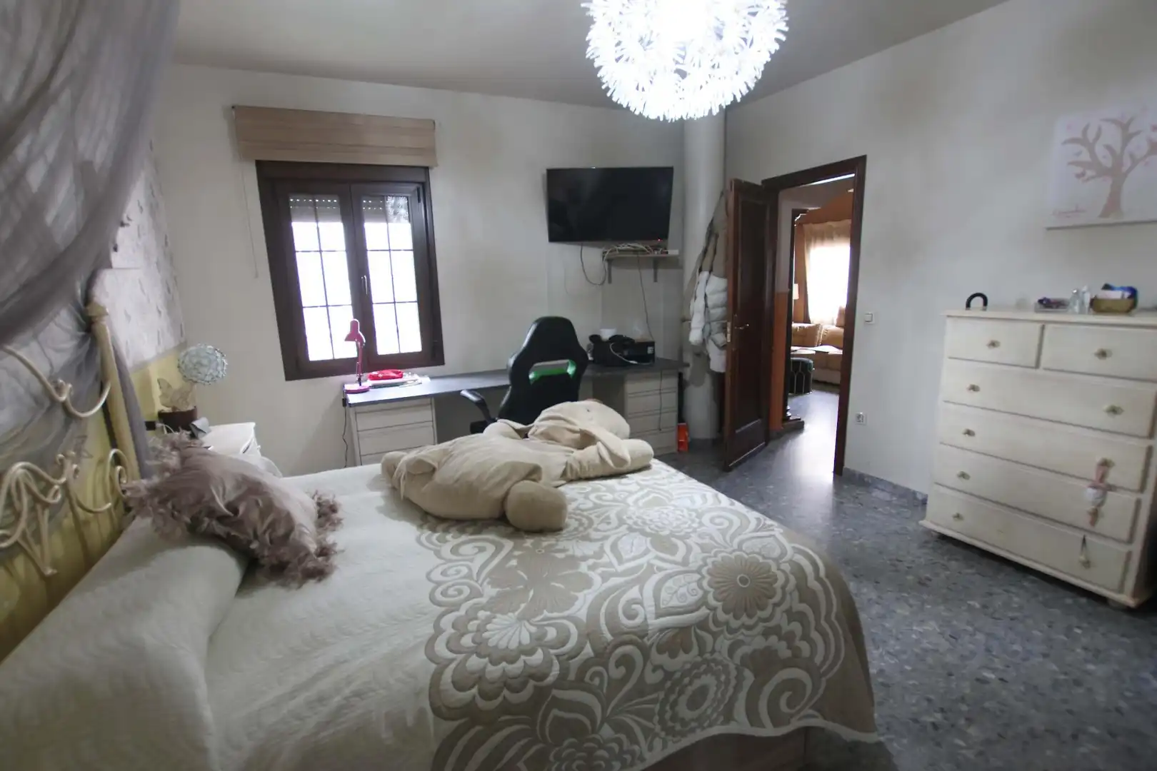 Bedroom of Flat for sale in Montijo  with Air Conditioner, Terrace and Balcony