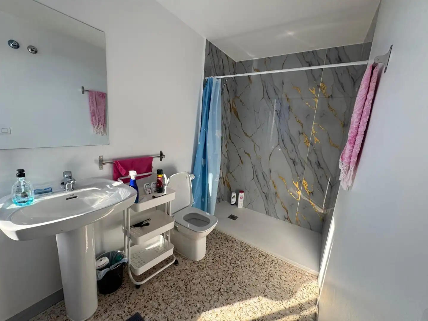 Baño de Finca rústica en venta en Brea de Aragón con Calefacción, Terraza y Trastero