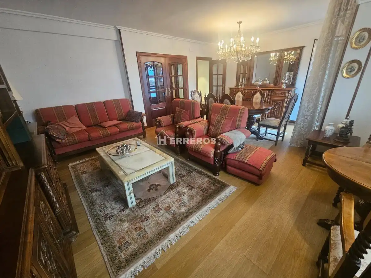 Living room of Flat for sale in  Logroño  with Heating, Terrace and Storage room