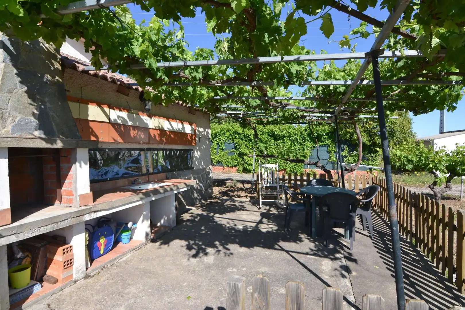 Terrassa de Casa o xalet en venda en Casarrubios del Monte amb Calefacció, Jardí privat i Terrassa