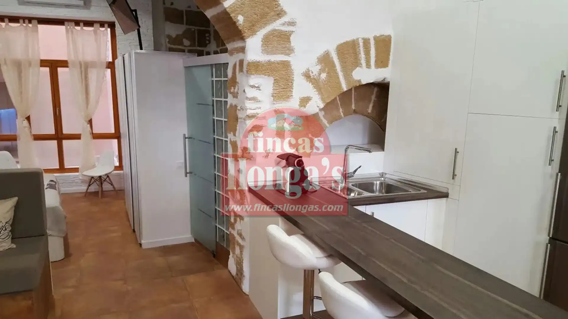 Küche von Loft zum Verkauf in  Palma de Mallorca mit Terrasse und Möbliert