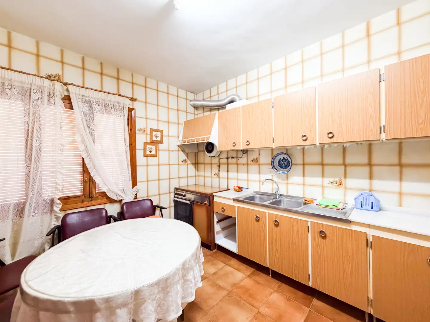 Cocina de Casa adosada en venta en Zújar con Calefacción, Terraza y Amueblado