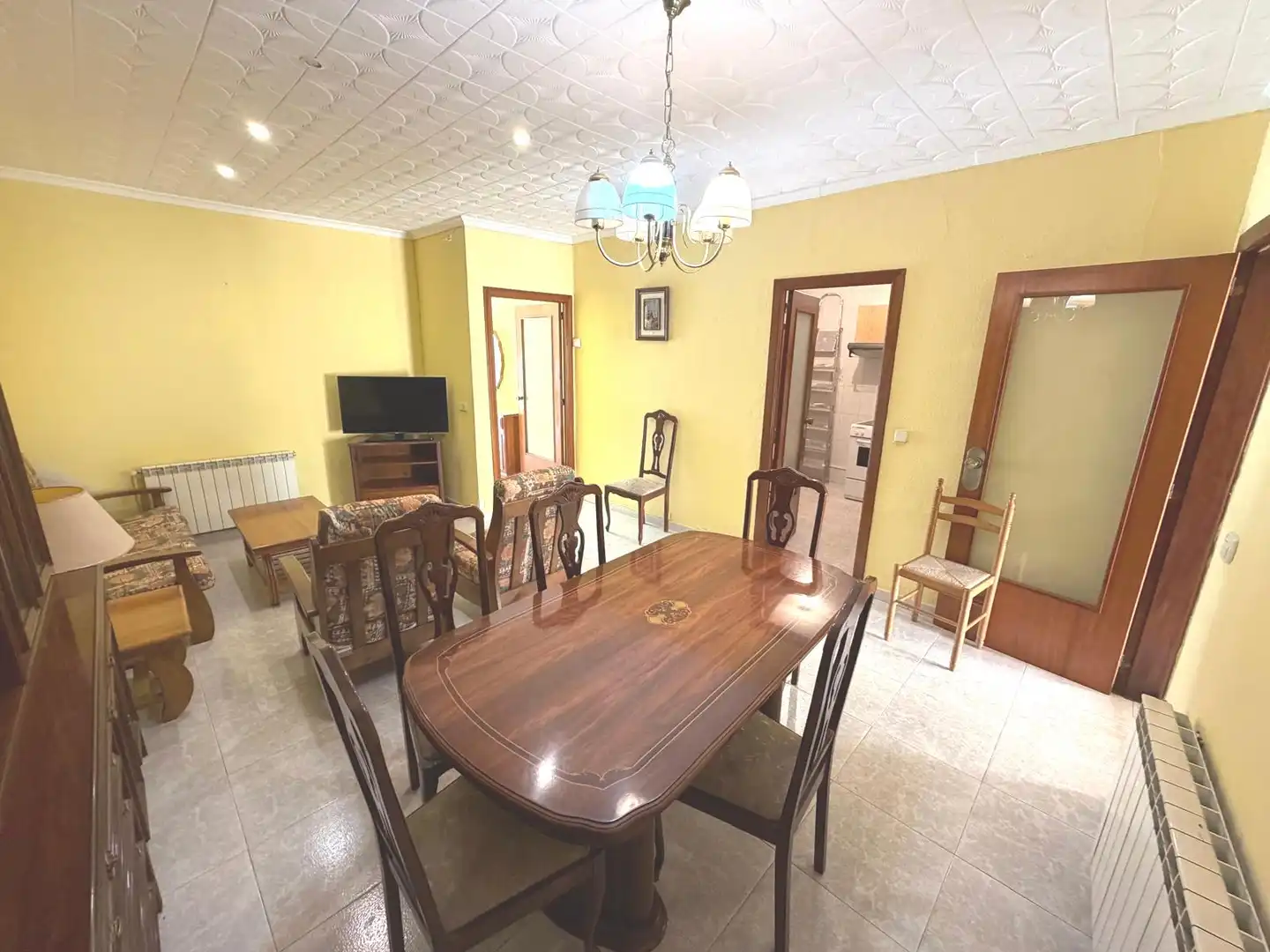 Comedor de Casa o chalet en venta en Alfarràs con Terraza, Amueblado y Balcón