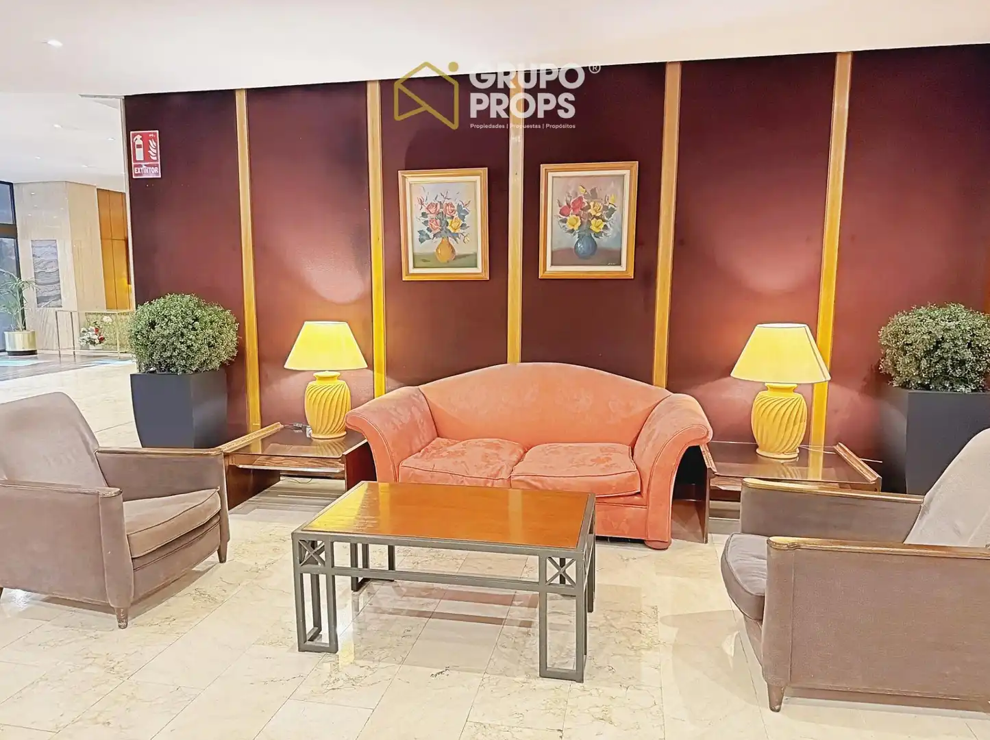 Sala de estar de Apartamento en venta en Madrid con Calefacción y Balcón