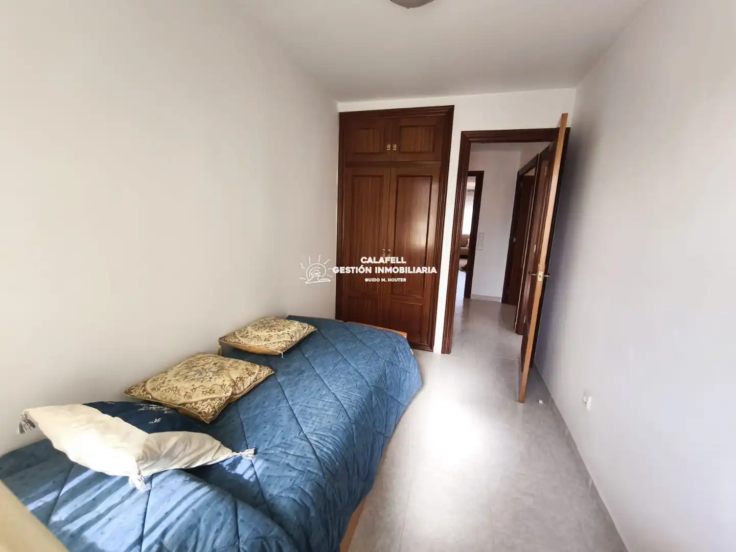 Schlafzimmer von Wohnung zur Miete in Calafell mit Klimaanlage, Heizung und Terrasse