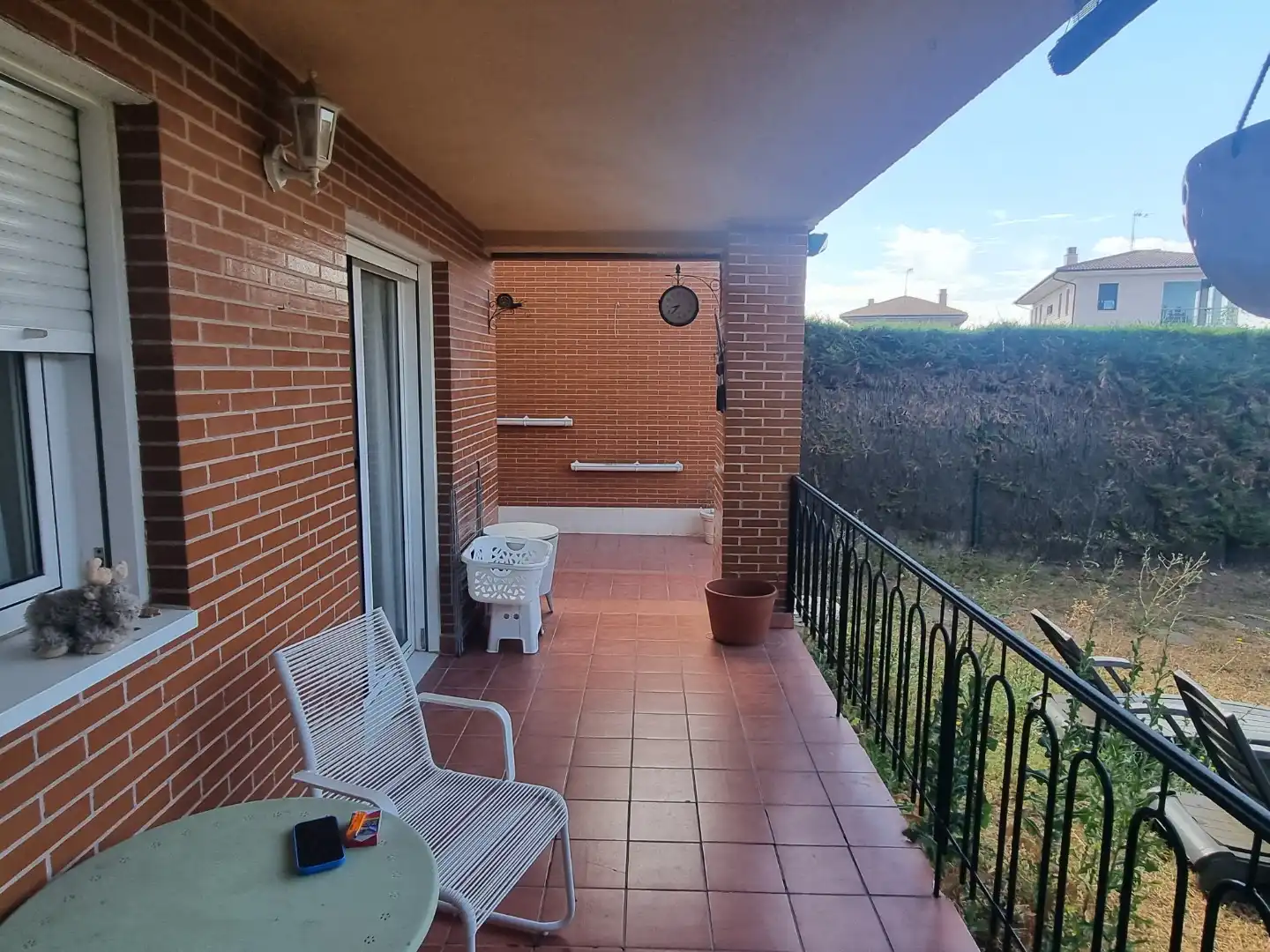 Terrassa de Casa adosada en venda en Castrillo del Val amb Calefacció, Jardí privat i Terrassa