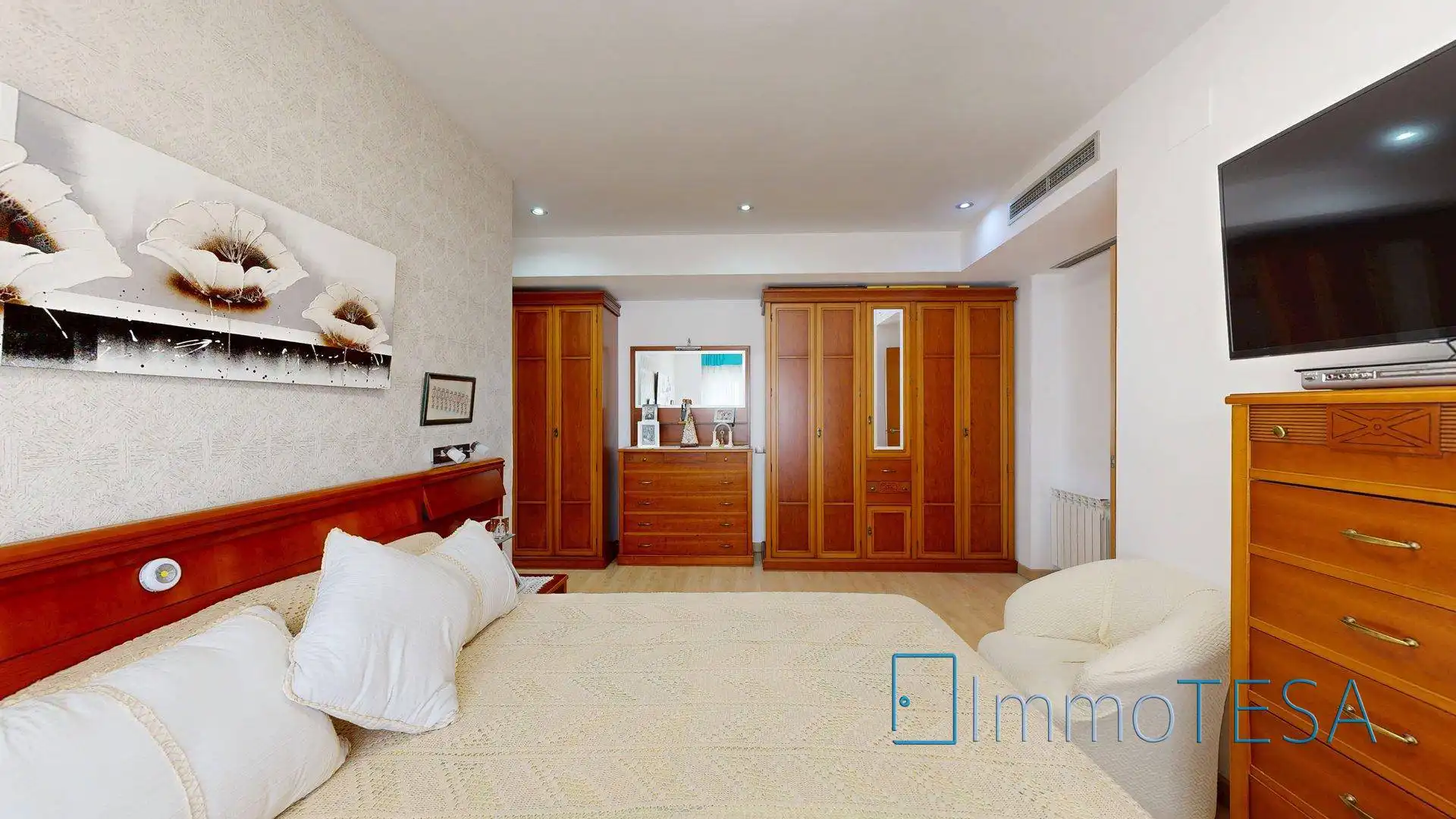 Bedroom of Flat for sale in Barberà del Vallès  with Air Conditioner, Heating and Parquet flooring