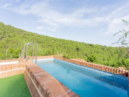 Swimming pool of House or chalet for sale in Castelldefels  with Air Conditioner, Terrace and Swimming Pool