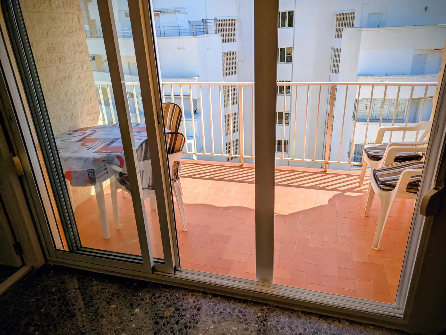 Terraza de Apartamento de alquiler en Cullera con Terraza, Piscina y Amueblado