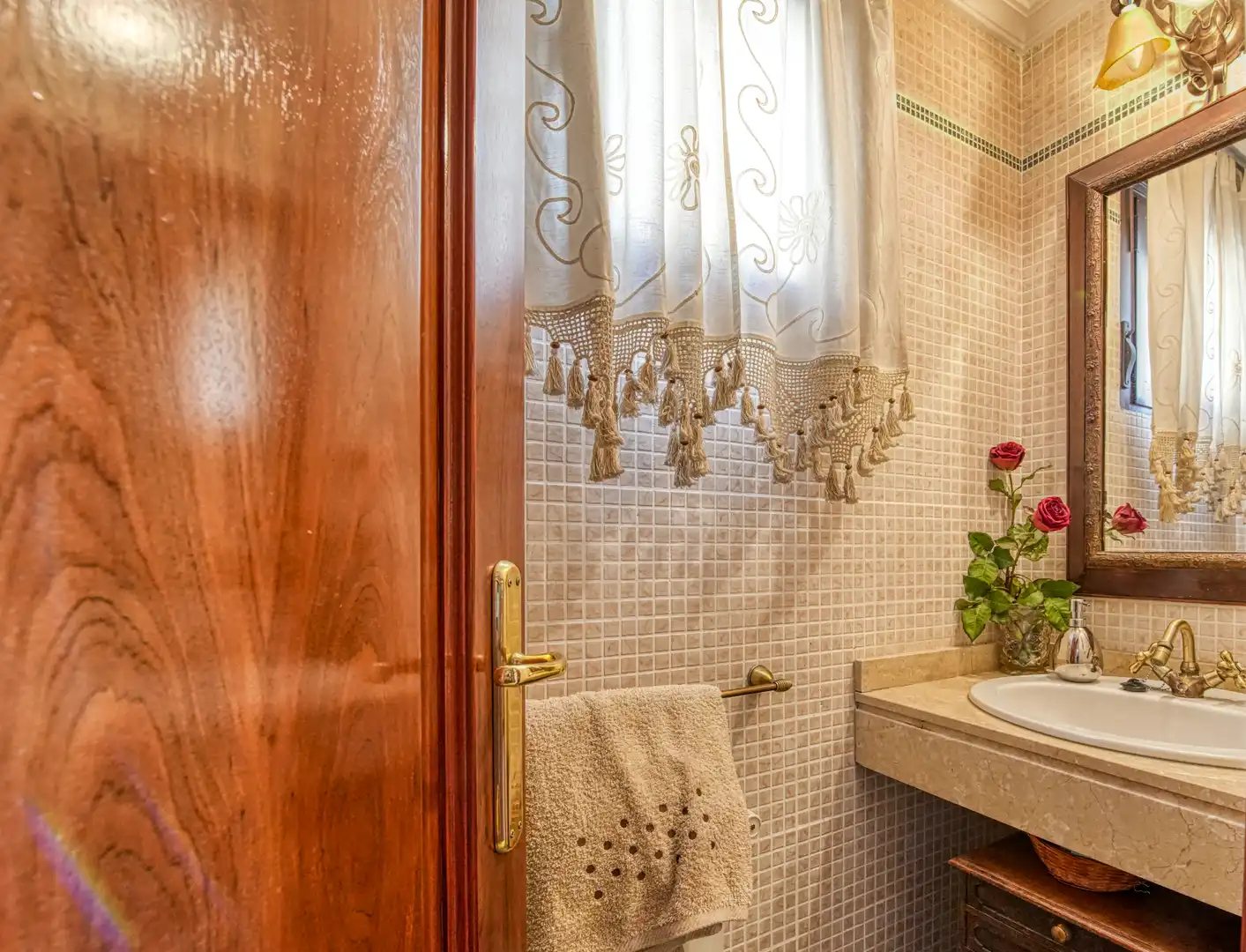 Baño de Casa o chalet en venta en Ávila con Calefacción, Terraza y Trastero
