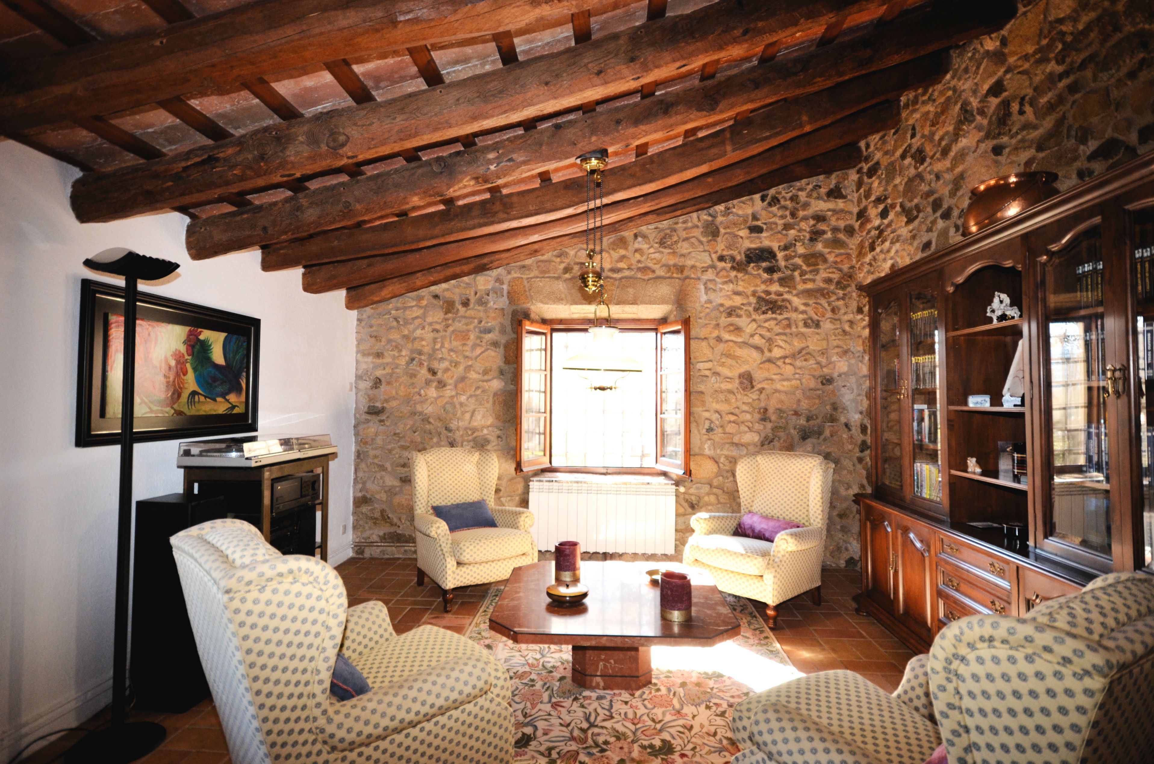 Living room of Country house for sale in Llagostera  with Heating, Private garden and Swimming Pool