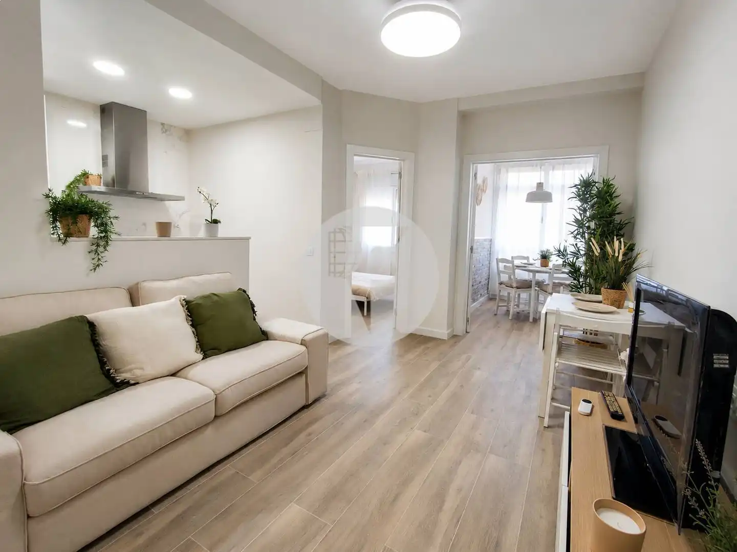 Sala d'estar de Pis en venda en Barcelona
