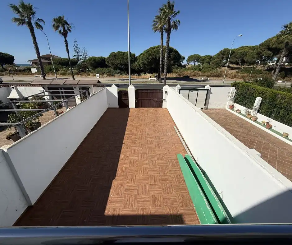 Terraza de Casa o chalet de alquiler en El Portil con Aire acondicionado, Terraza y Amueblado