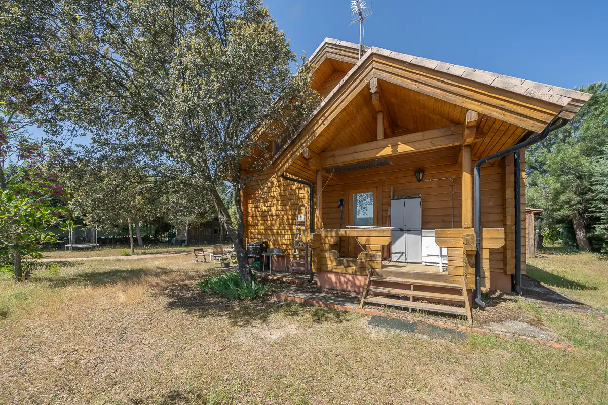 Vista exterior de Casa o chalet en venta en Valdemorillo con Aire acondicionado, Jardín privado y Terraza