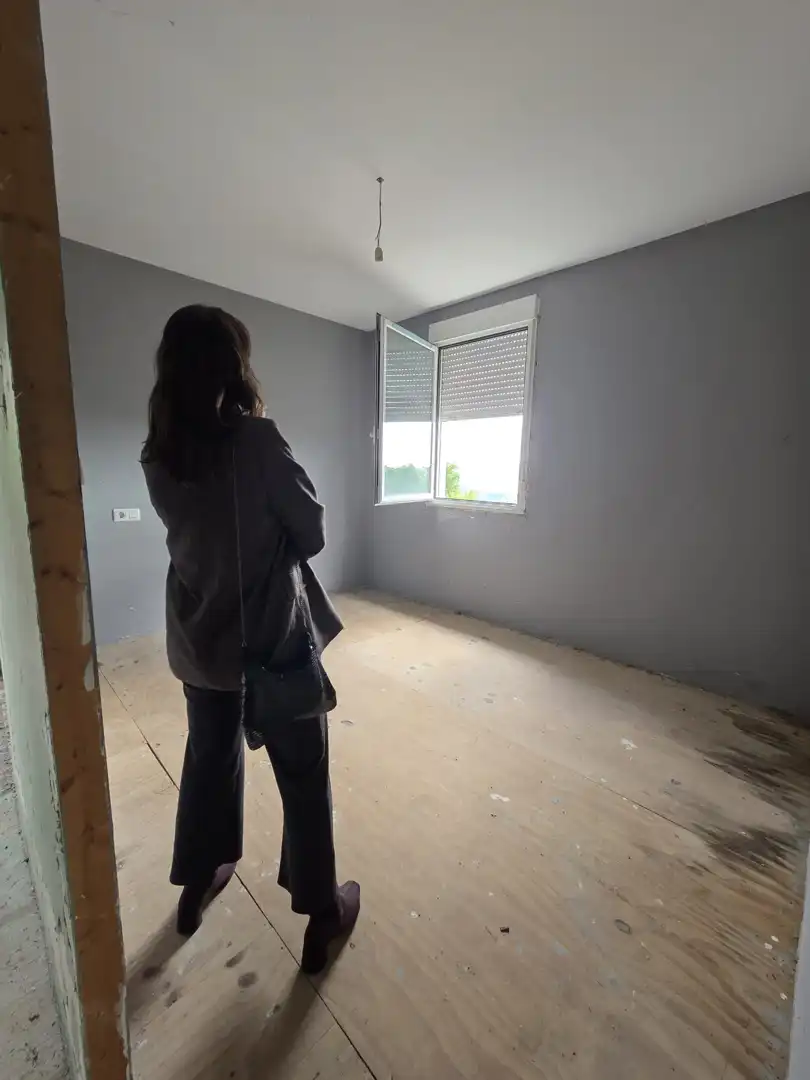 Dormitori de Casa o xalet en venda en Vigo  amb Jardí privat, Terrassa i Balcó