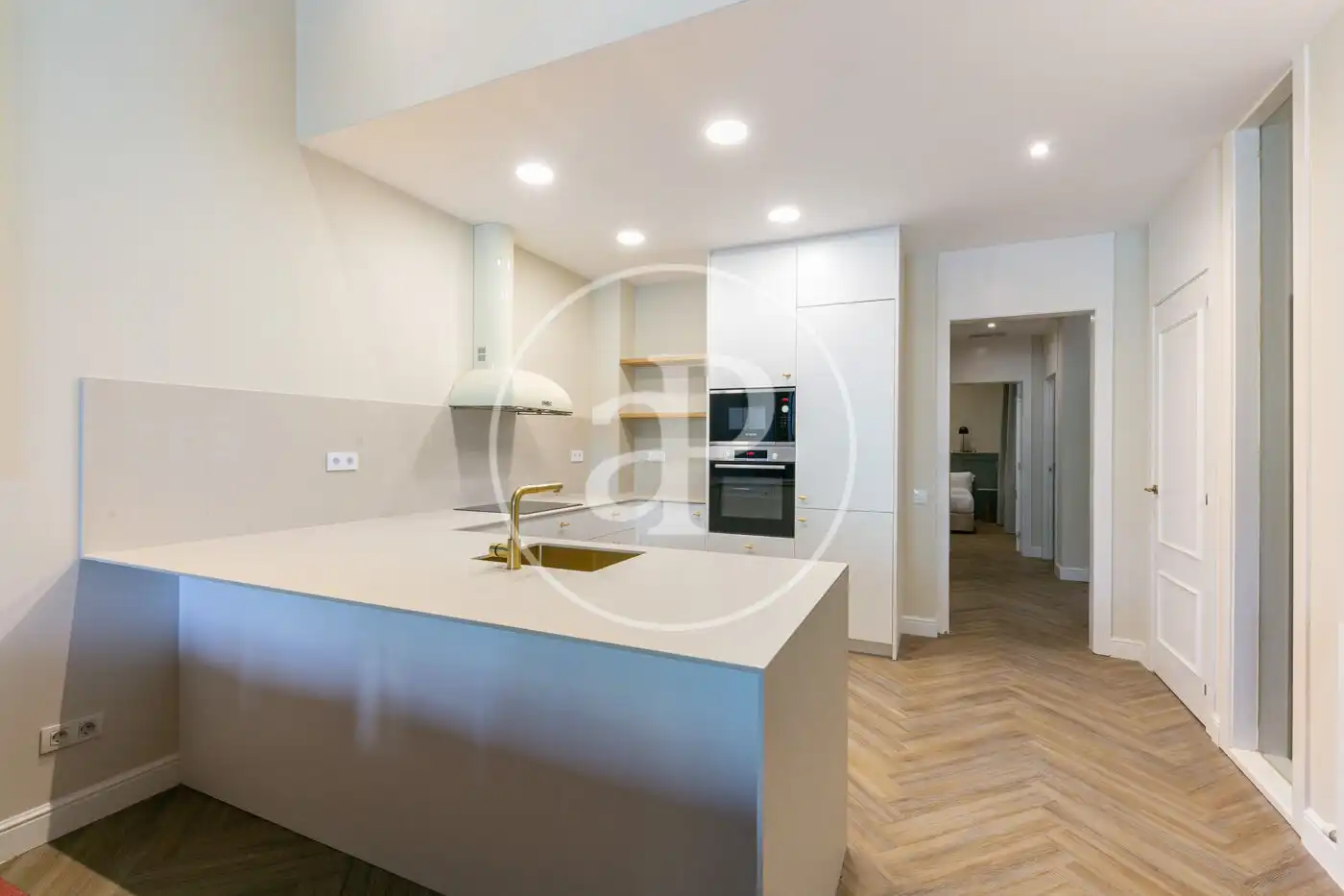 Kitchen of Flat for sale in Barcelona  with Air Conditioner, Heating and Private garden