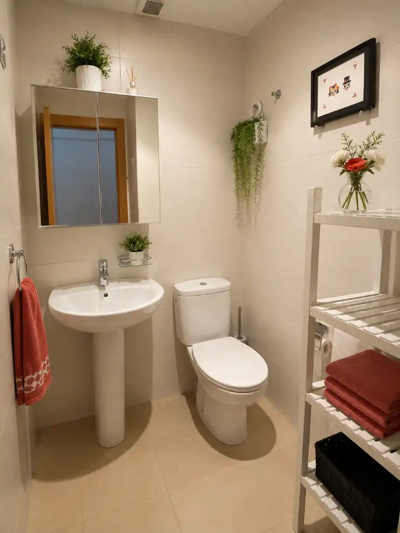 Baño de Planta baja en venta en Barcelona con Aire acondicionado y Terraza