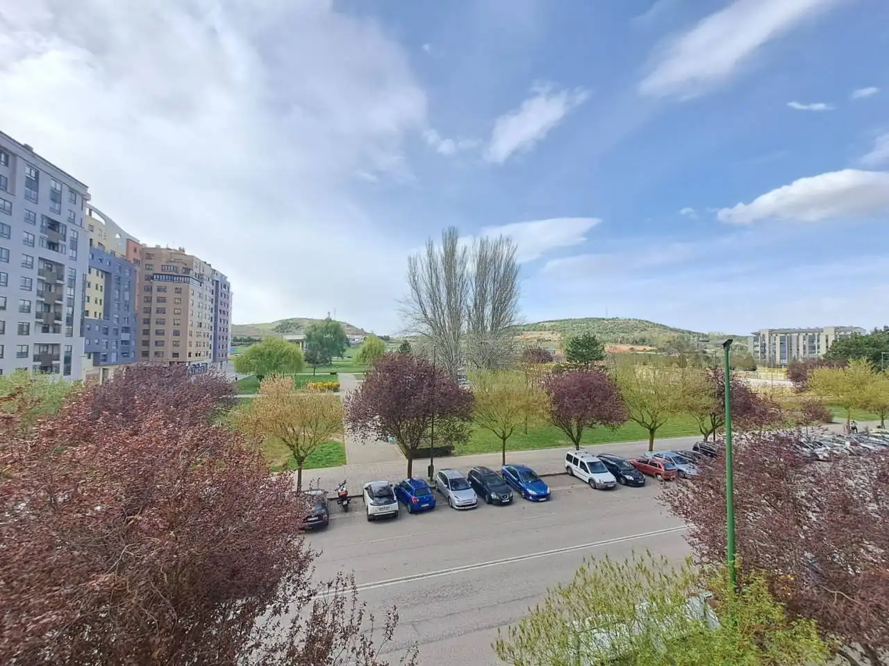 Exterior view of Flat for sale in Burgos  with Heating, Parquet flooring and Storage room