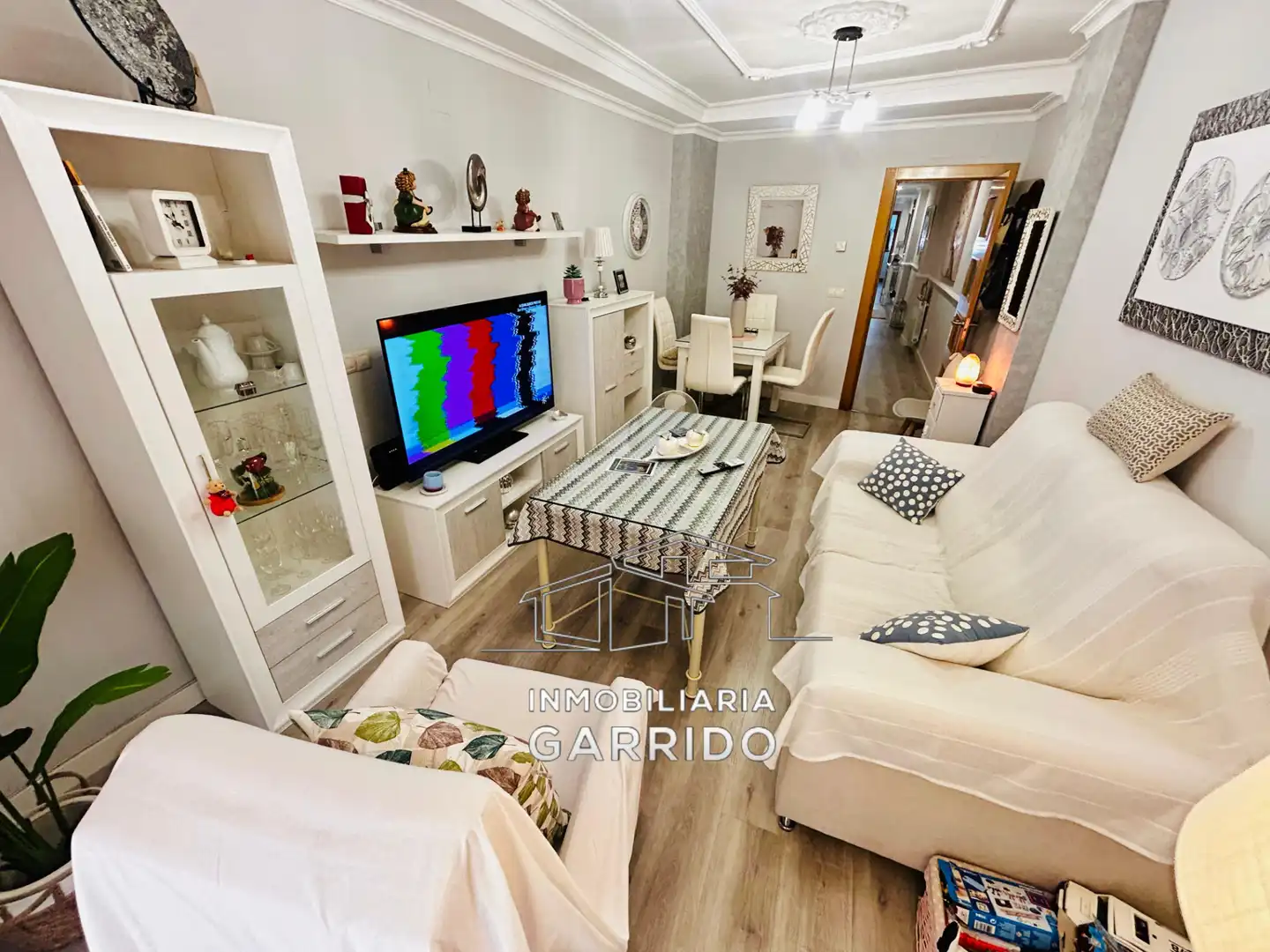 Living room of Flat for sale in Úbeda  with Air Conditioner, Storage room and Furnished