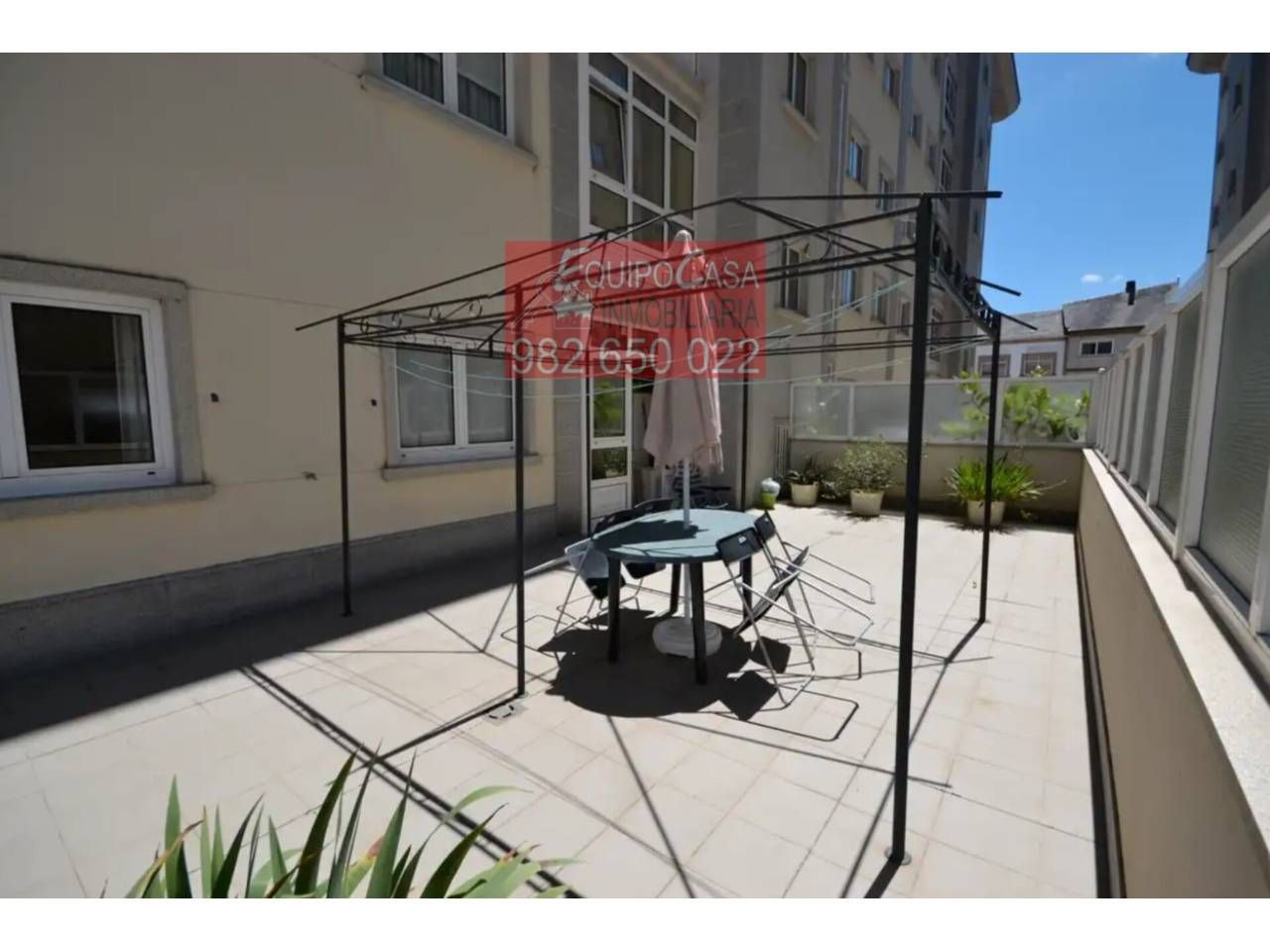 Terrace of Flat for sale in Lugo Capital  with Parquet flooring, Terrace and Storage room