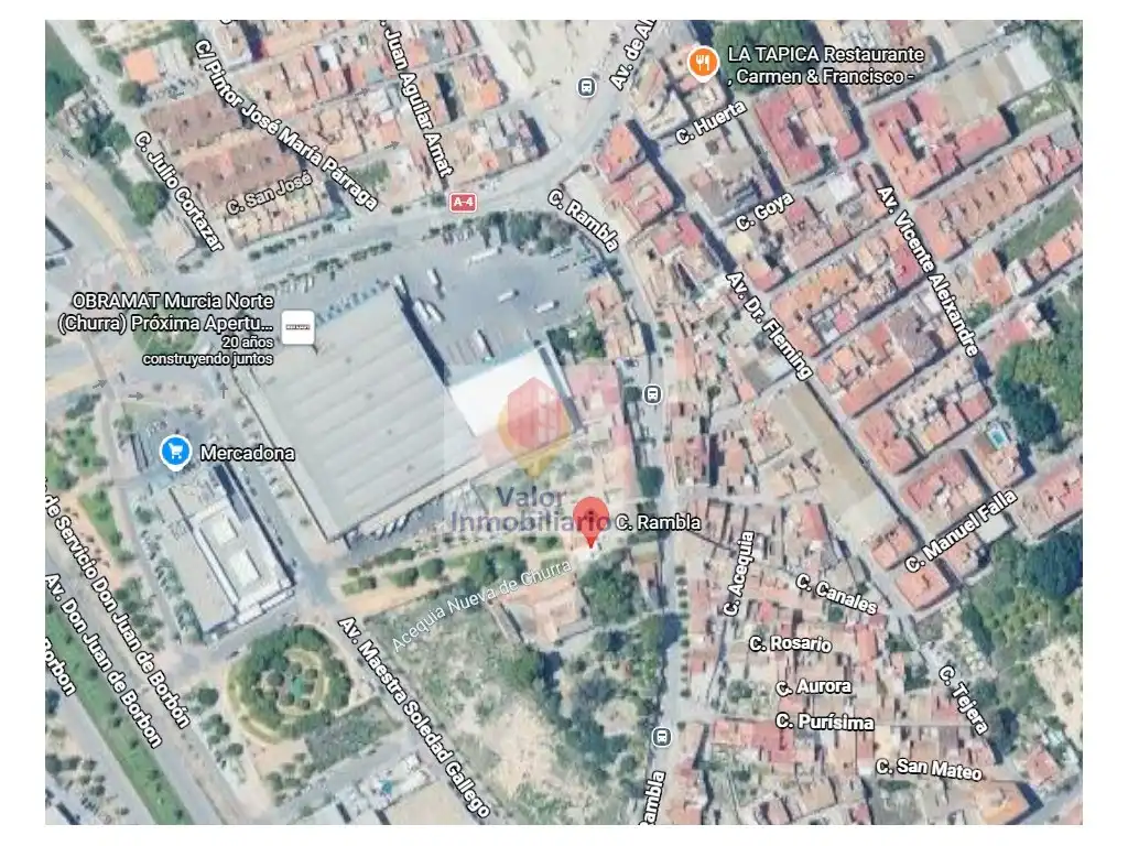 Vista exterior de Casa o chalet en venta en Murcia