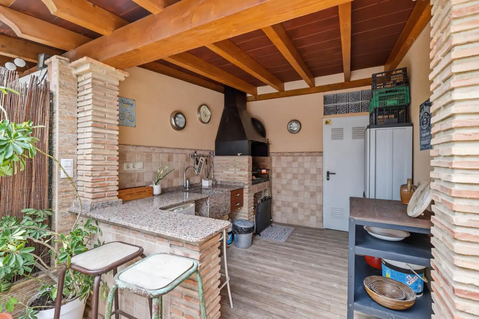Kitchen of Houses for sale in La Pobla de Vallbona  with Air Conditioner, Heating and Private garden