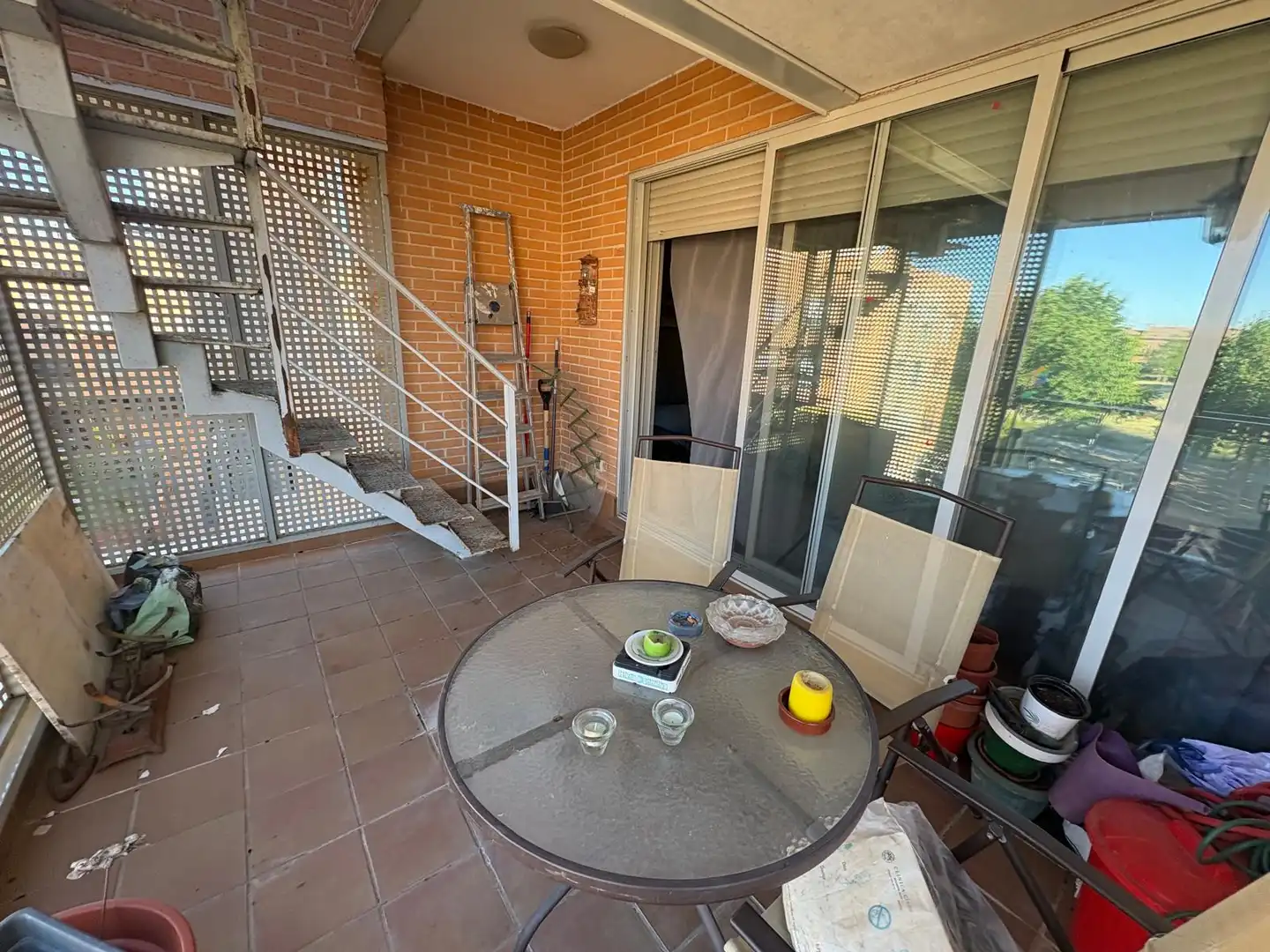 Terrasse von Dachboden zum Verkauf in Yebes mit Klimaanlage, Heizung und Terrasse