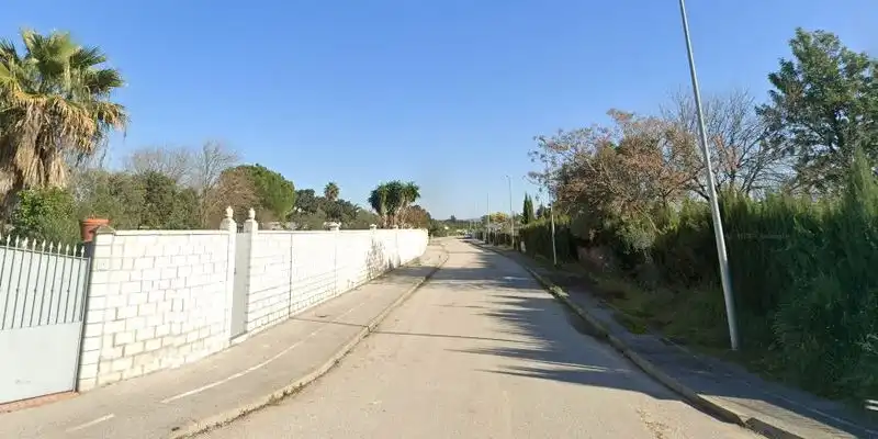 Vista exterior de Residencial en venda en Sanlúcar la Mayor