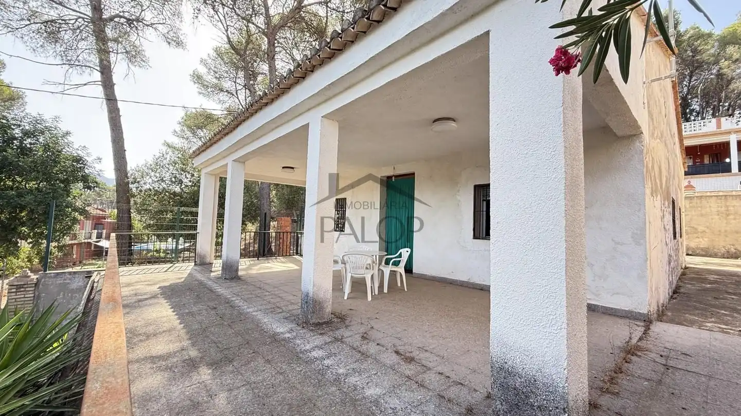 Vista exterior de Casa o xalet en venda en Alzira amb Jardí privat, Terrassa i Traster