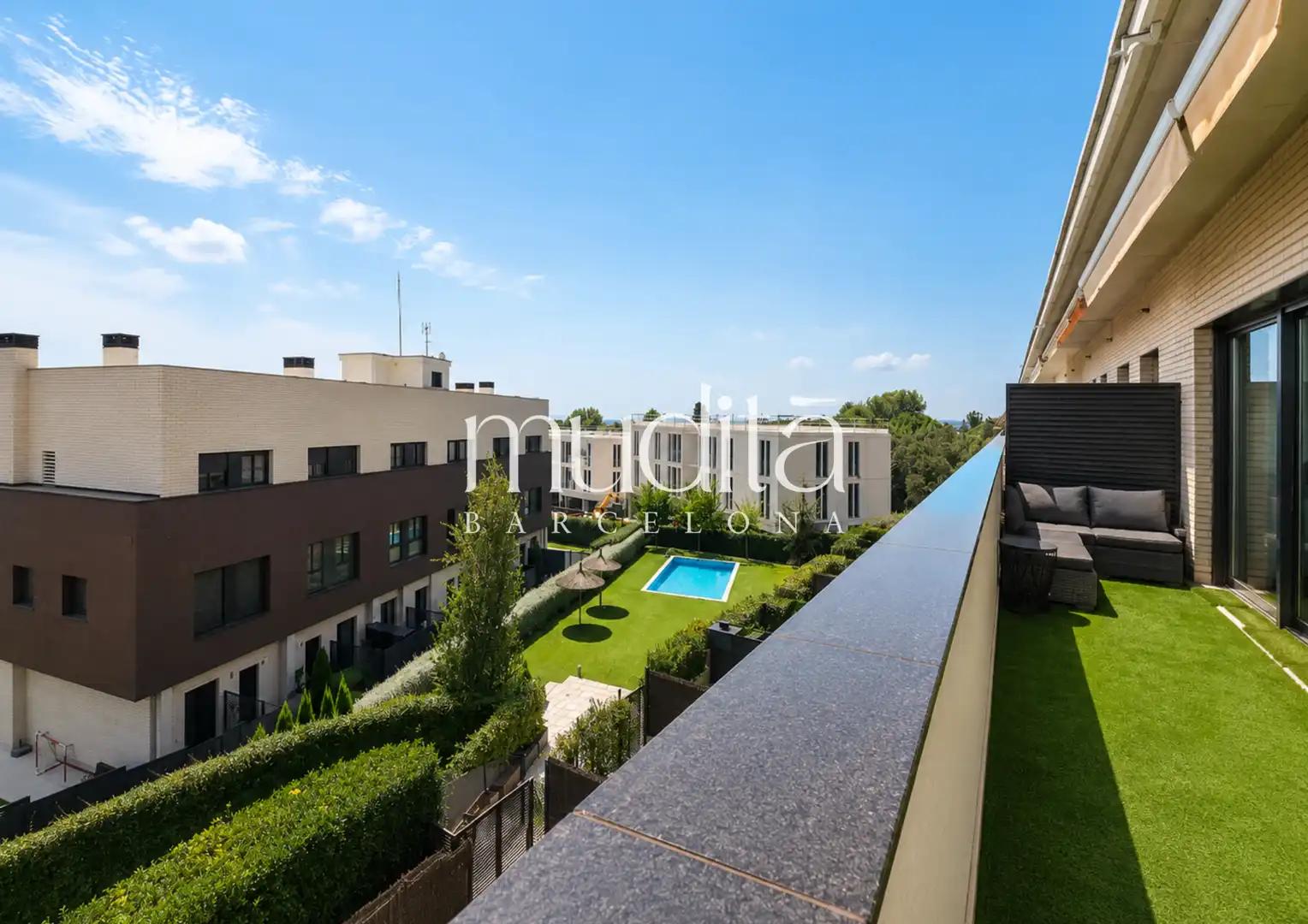 Terrace of Attic for sale in L'Ametlla del Vallès  with Heating, Private garden and Terrace