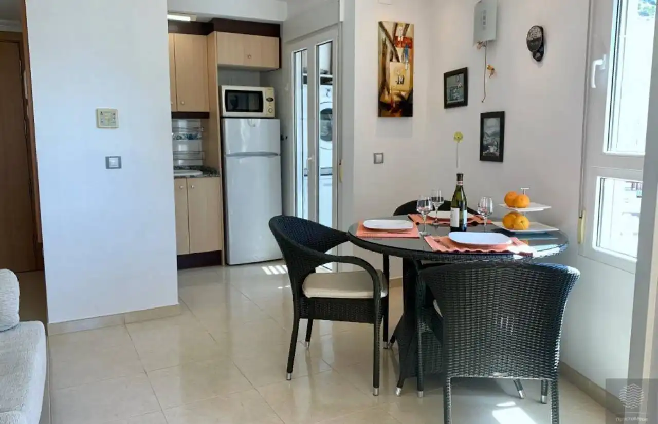 Dining room of Apartments for sale in Calpe / Calp  with Air Conditioner, Heating and Terrace