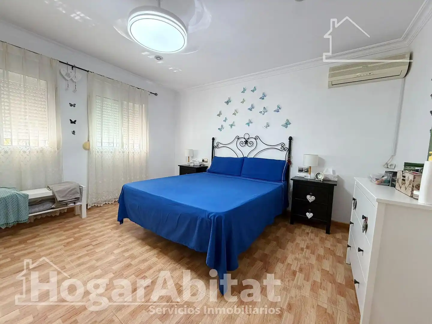 Habitación de Casa o chalet en venta en Vilamarxant con Aire acondicionado, Jardín privado y Terraza