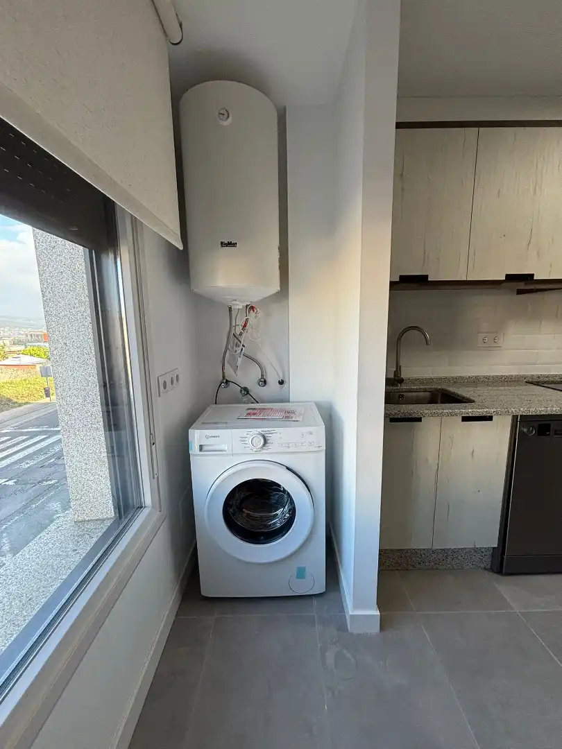 Balcony of Apartments for rent in Ferrol  with Heating, Storage room and Furnished