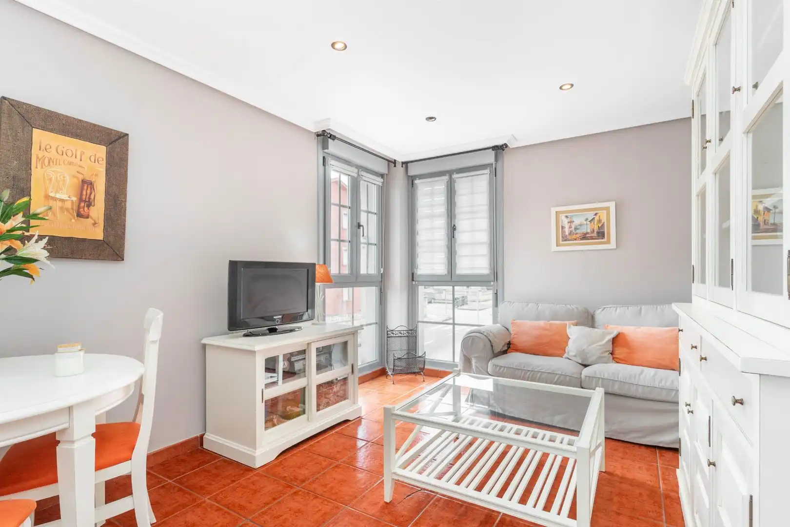 Sala de estar de Piso en venta en Tapia de Casariego con Calefacción y Amueblado