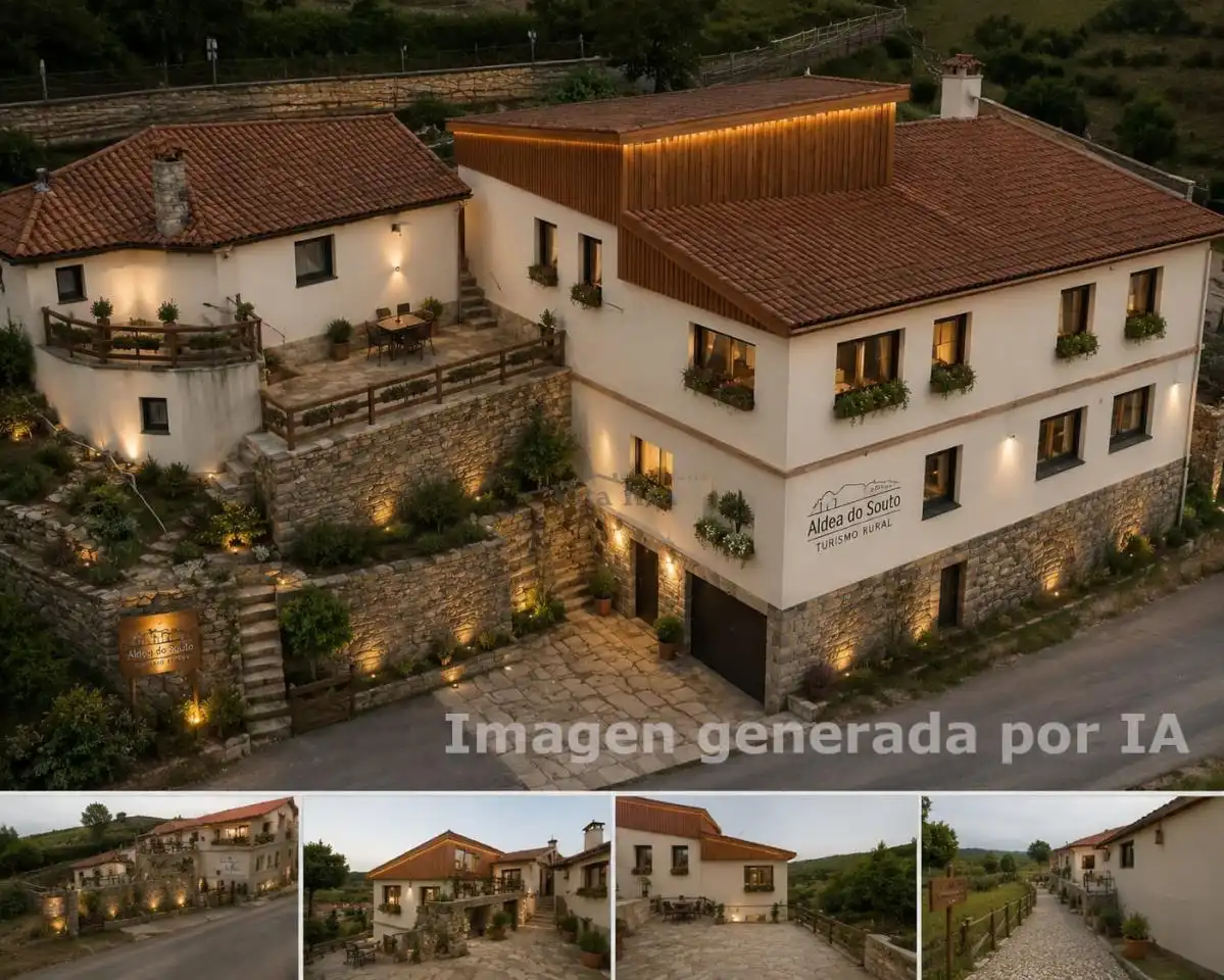 Chalet con jardín en venta en Nogueira de Ramuín, imagen 38
