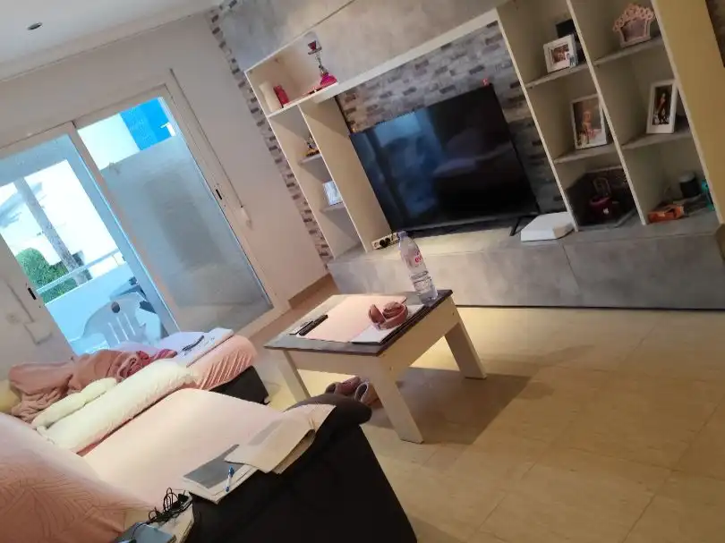 Sala de estar de Piso en venta en Calvià con Aire acondicionado, Terraza y Balcón