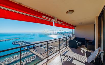 Terrasse von Dachboden zum verkauf in El Campello mit Terrasse und Balkon