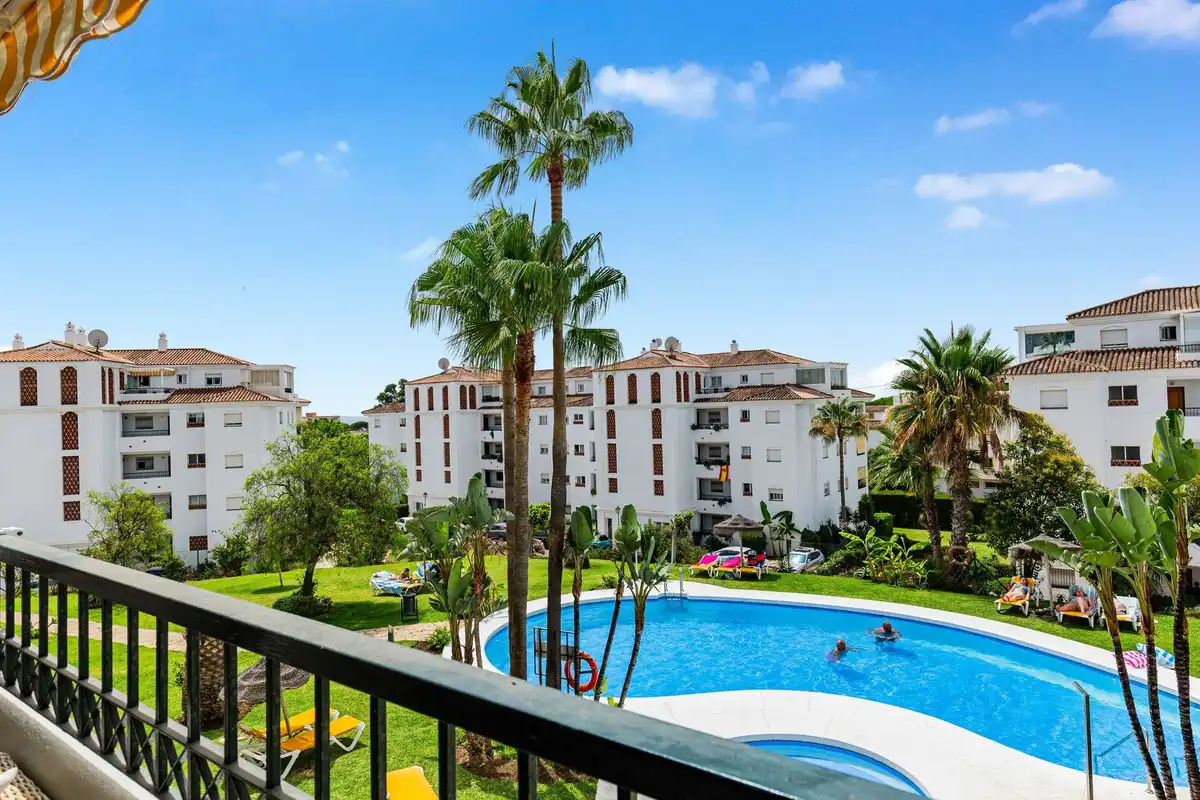 Jardí de Apartament en venda en Mijas amb Aire condicionat, Calefacció i Terrassa