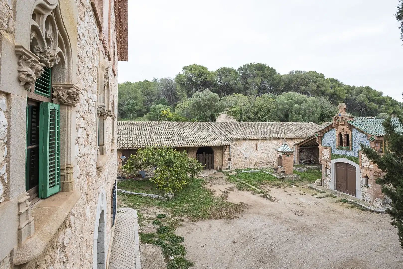 Exterior view of Country homes for sale in Sant Pere de Ribes  with Heating, Private garden and Storage room