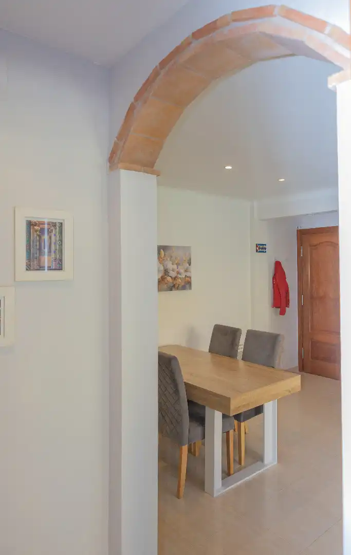 Esszimmer von Wohnung zum Verkauf in Palafrugell mit Heizung, Abstellraum und Ofen