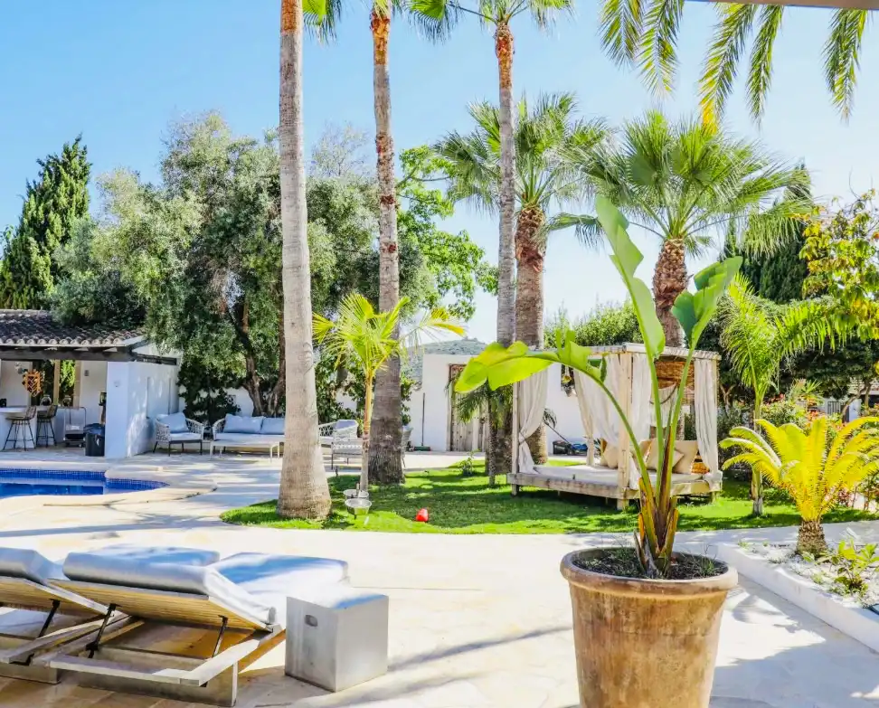 Garden of Houses for sale in Dénia  with Air Conditioner, Heating and Private garden