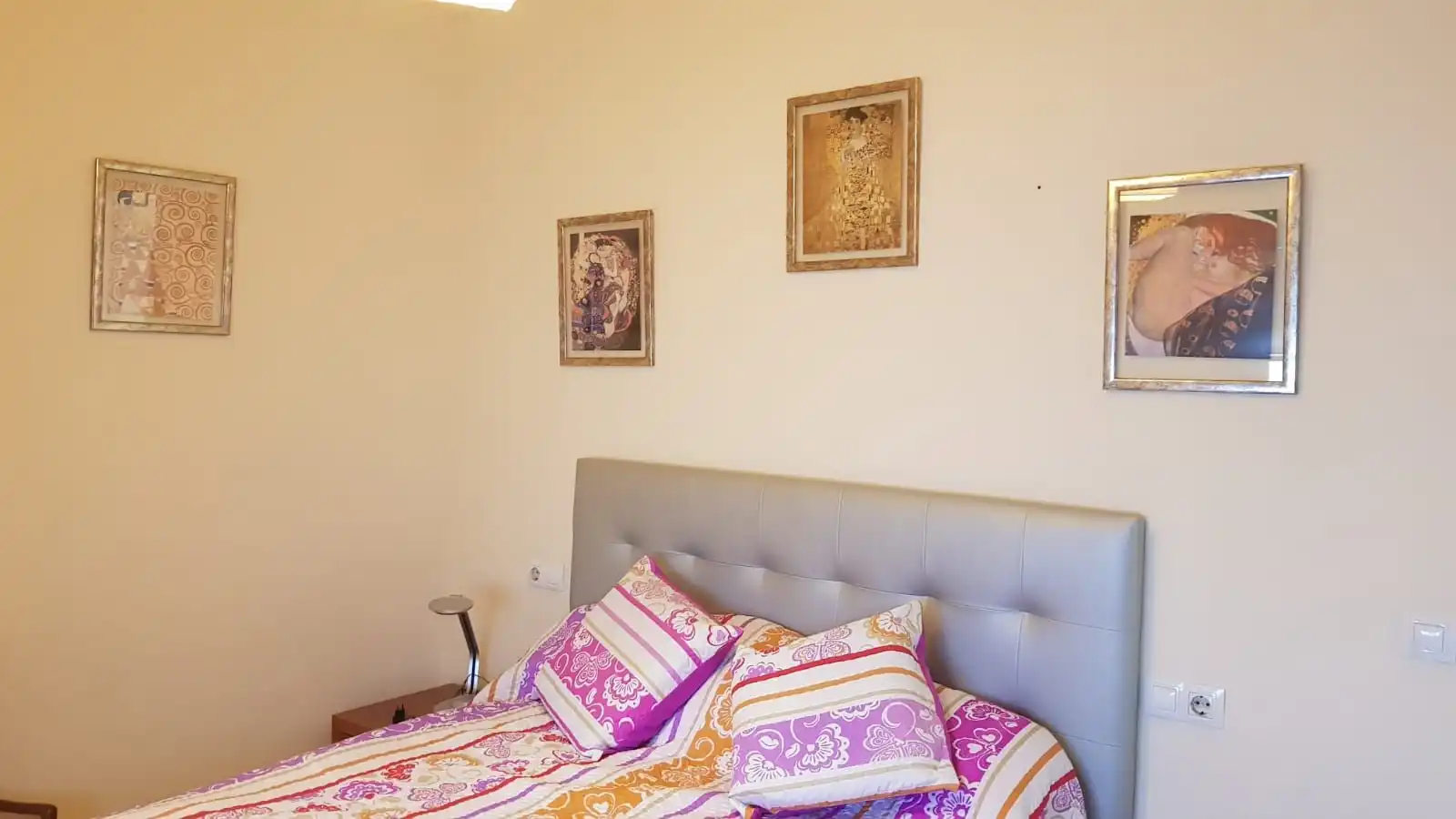 Bedroom of Apartments for rent in Málaga  with Air Conditioner, Furnished and Washing machine
