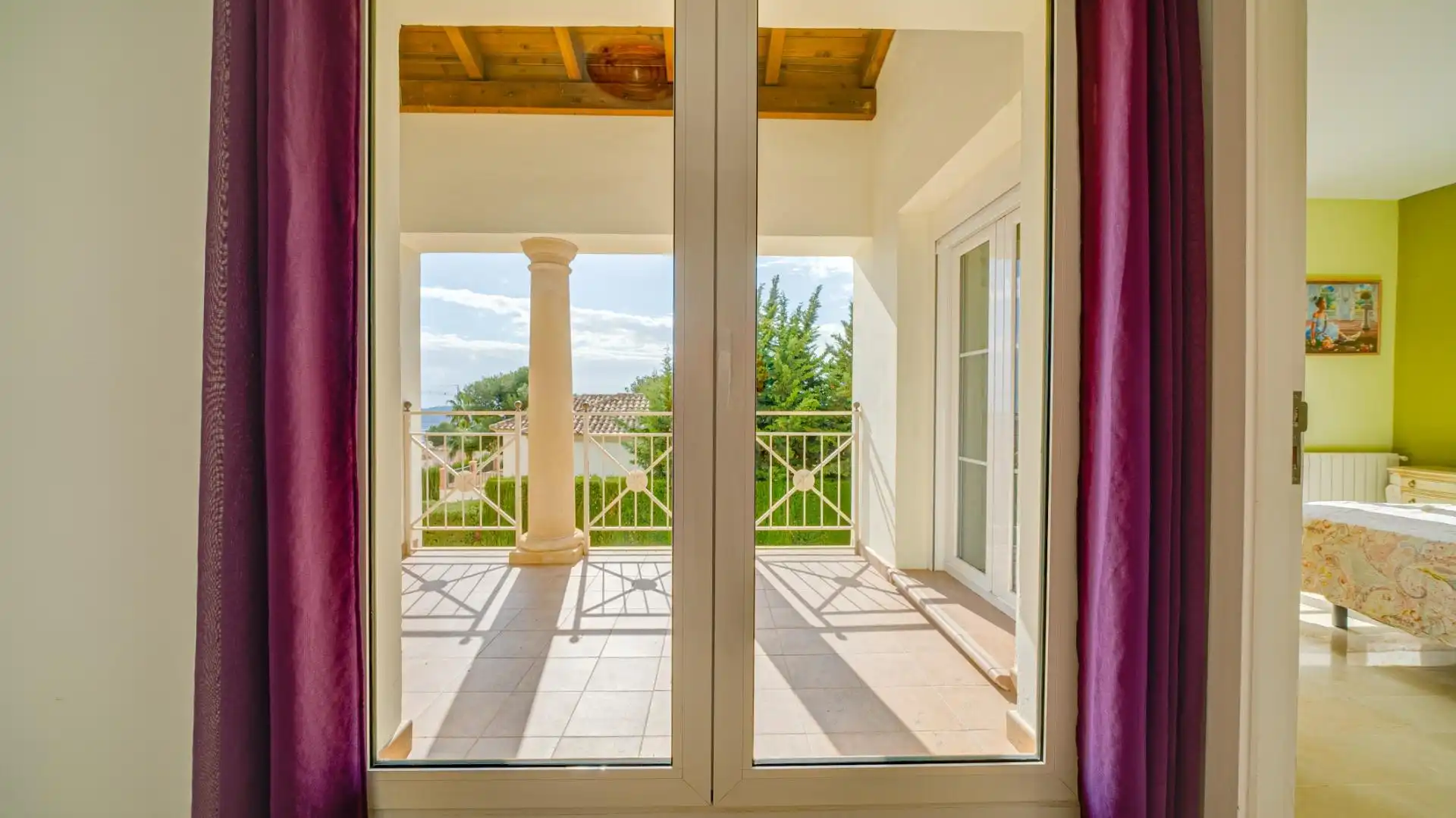 Garten von Haus oder Chalet zum Verkauf in Finestrat mit Klimaanlage, Heizung und Privatgarten