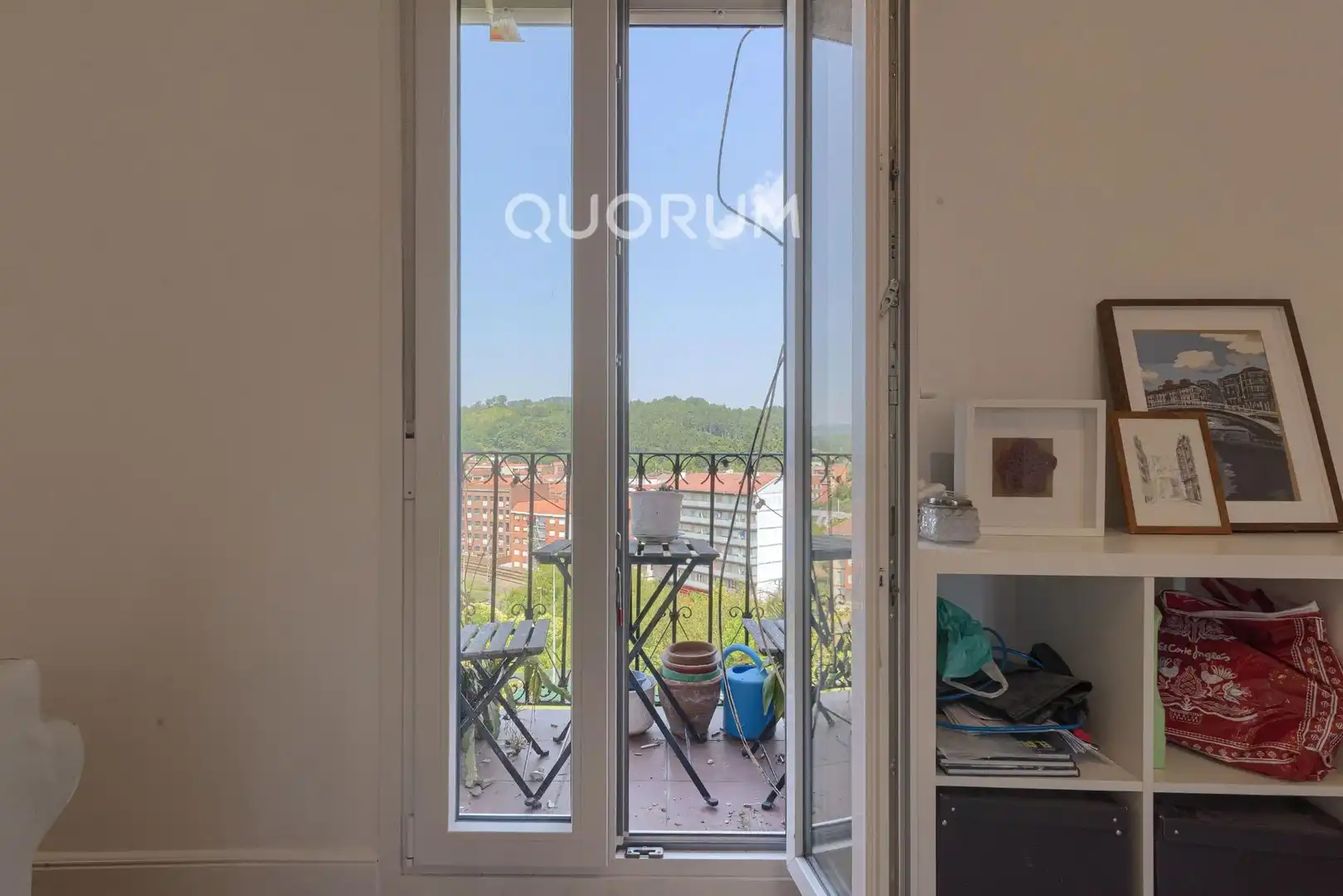 Schlafzimmer von Wohnung zum Verkauf in Arrigorriaga mit Parkett und Balkon