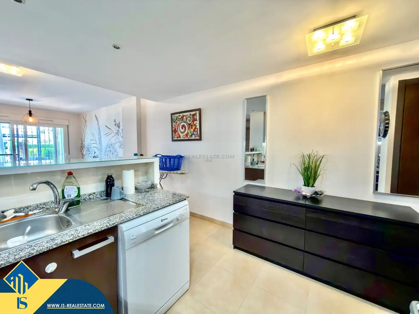 Kitchen of Flat for sale in Orihuela  with Terrace, Furnished and Oven