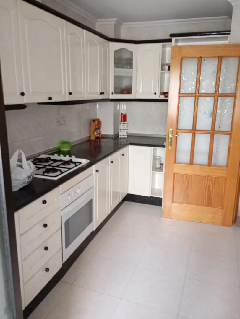 Kitchen of Flat for sale in Tobarra  with Terrace, Furnished and Oven